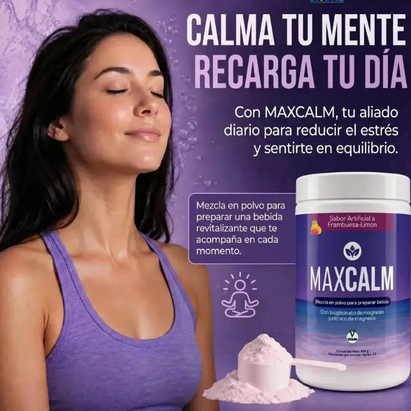 Frena el sobrepensamiento y la tensión al instante - MAXCALM 454g