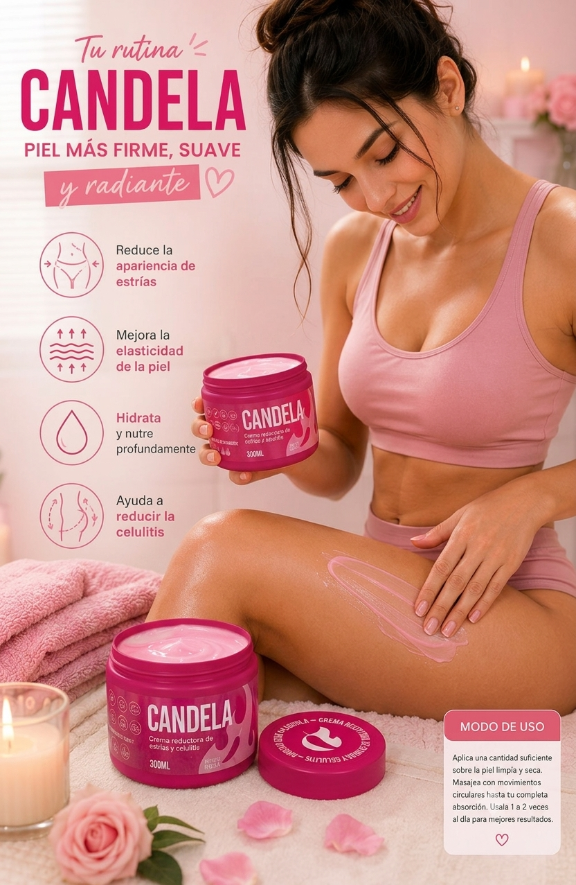 🔥 Candela 🔥 Menos Estrías, Más Seguridad
