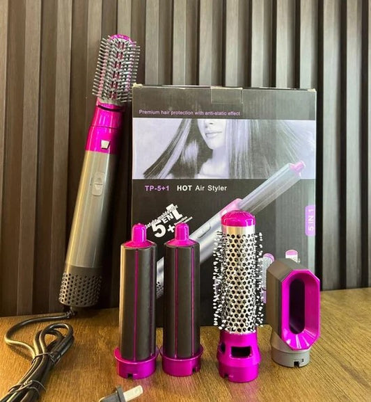 Cepillo Secador Voluminizador 5 En 1