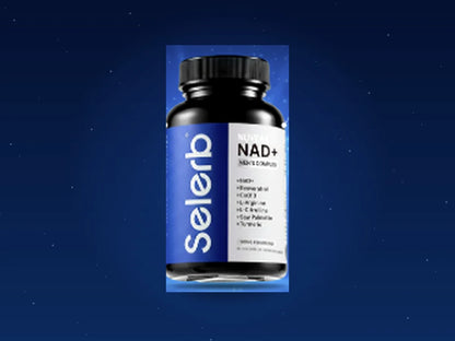 SELERB NAD+ Poder Masculino Energía, rendimiento y vitalidad – 60 cápsulas