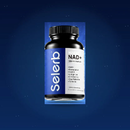 SELERB NAD+ Poder Masculino Energía, rendimiento y vitalidad – 60 cápsulas