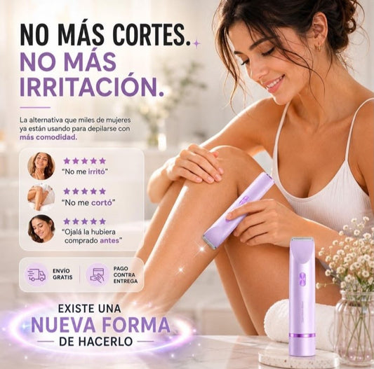 Depiladora Eléctrica Doble Cabezal PRO